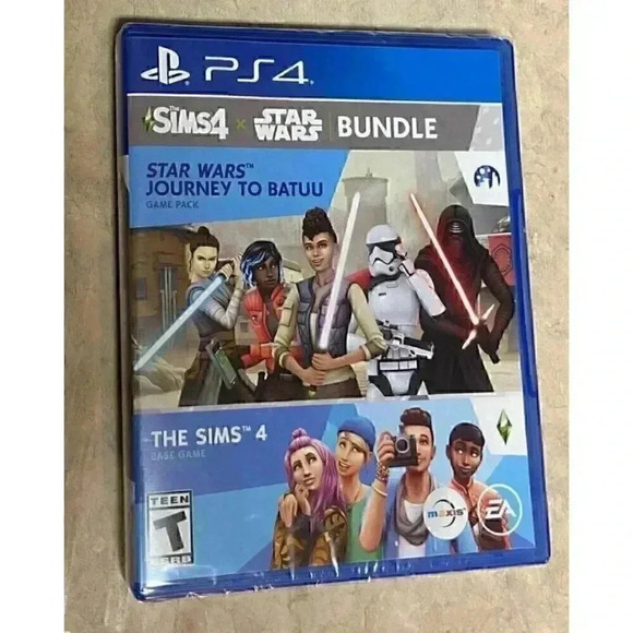 Sims4 Star Wars bundle PS4 NEW - Picture 1 of 2